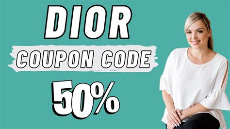 discount code for dior.